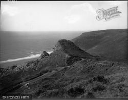 Cliff Path 1938, Tregardock