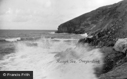 Rough Sea c.1930, Tregardock