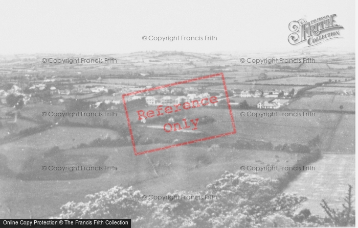 Photo of Tregaron, Distant View c.1955