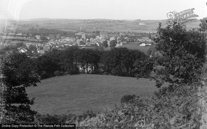 Photo of Tregaron, General View From The East 1933