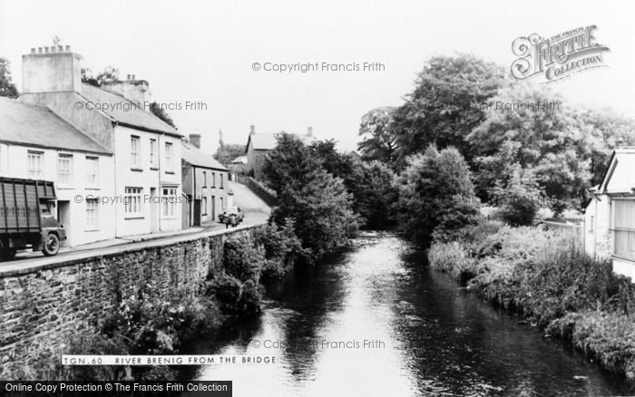 Photo of Tregaron, River Brenig From The Bridge c.1965
