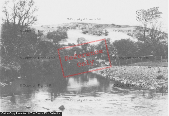 Photo of Tregaron, The River c.1955