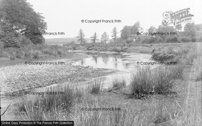 Photo of Tregaron, The River Teify 1933