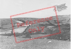 View From Cwmberwyn Pass c.1955, Tregaron