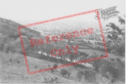 View From Cwmberwyn Pass c.1955, Tregaron