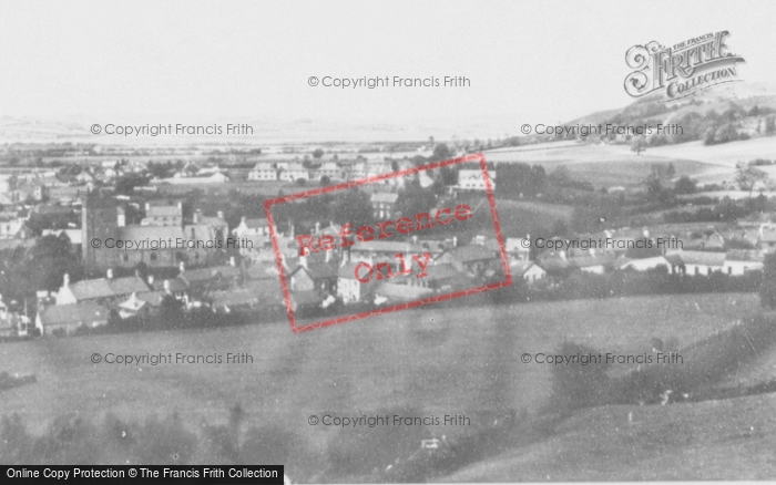 Photo of Tregaron, View From Penpica Hill c.1955