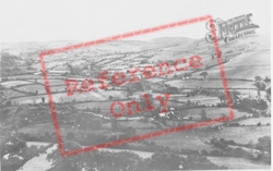 View From Vicarage Hill c.1955, Tregaron