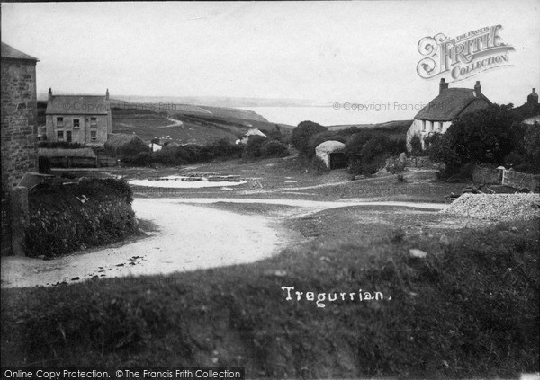 Photo of Tregurrian, c.1900