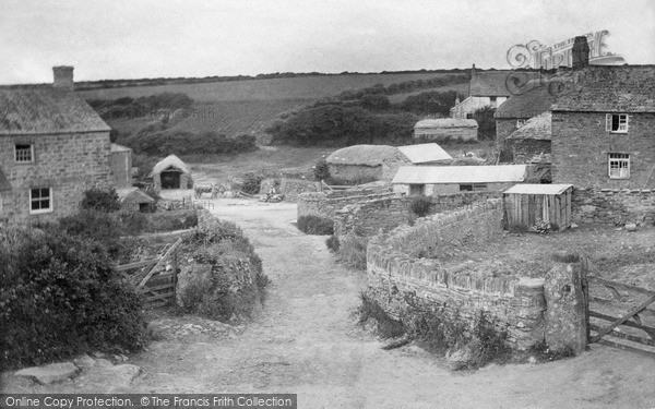 Photo of Tregurrian, c.1900