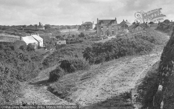 Photo of Tregurrian, The Village 1935