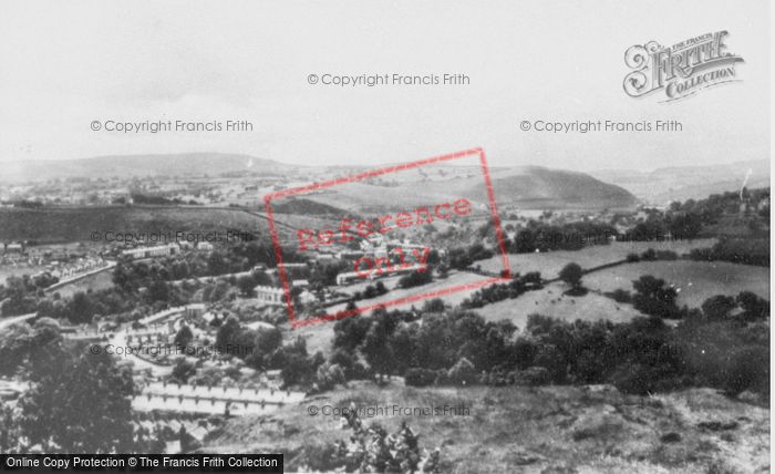 Photo of Treharris, General View c.1965
