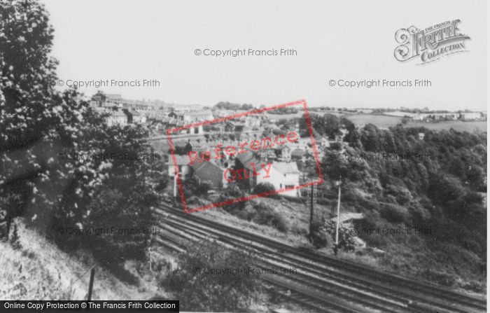 Photo of Treharris, General View c.1965