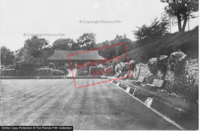Photo of Treharris, The Park Bowling Green c.1955