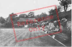 The Park Bowling Green c.1955, Treharris