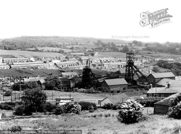 Photo of Treharris, Trelewis And The Colliery c.1955