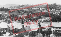 View From Berthlwyd Farm c.1960, Treharris