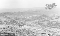 View From Twyn Y Garreg c.1955, Treharris