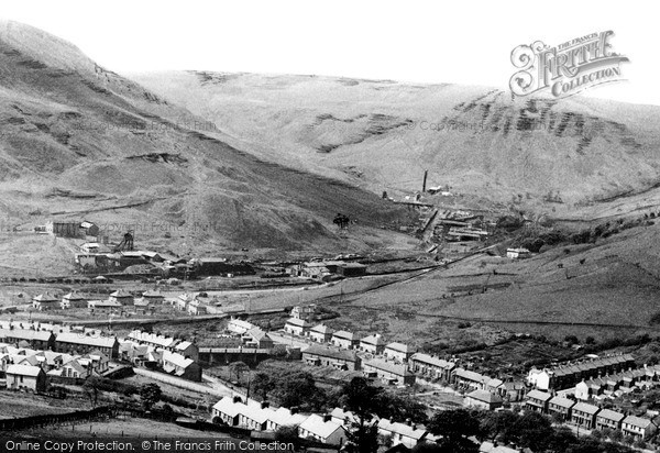 Photo of Treherbert, View From The New Road c.1960