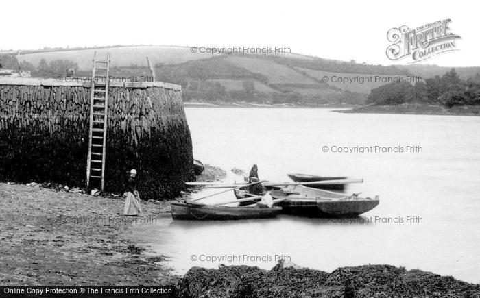 Photo of Trelissick, Rowing Boats 1890