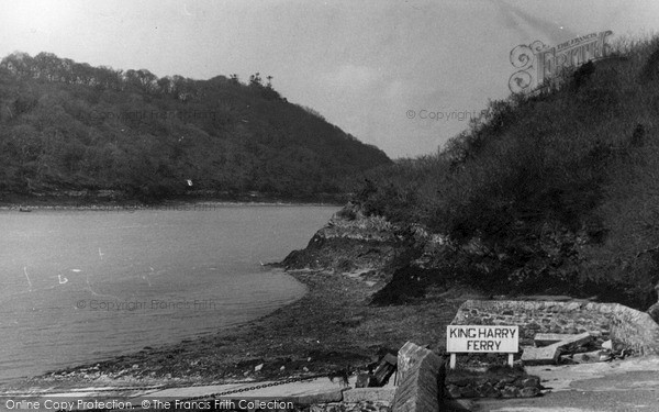 Photo of Trelissick, The King Harry Ferry c.1955