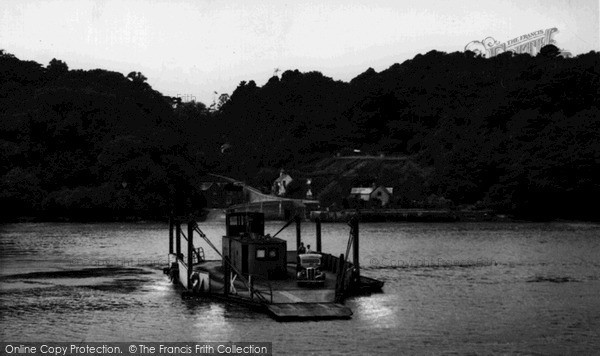 Photo of Trelissick, The King Harry Ferry c.1955