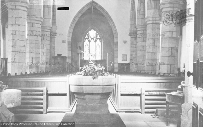 Photo of Trelleck, Church Of St Nicholas, Interior c.1955