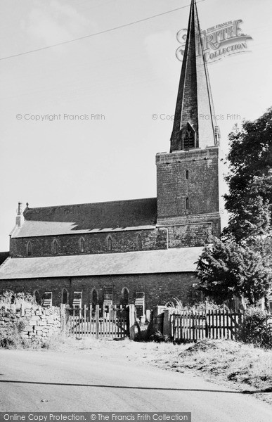 Photo of Trelleck, Parish Church Of St Nicholas c.1955