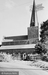 Trelleck, Parish Church Of St Nicholas c.1955, Trelleck Cross