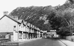 Tremadoc, Church Road c.1955, Tremadog