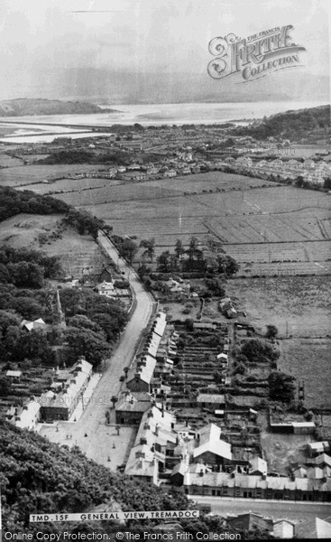 Photo of Tremadoc, General View c.1955