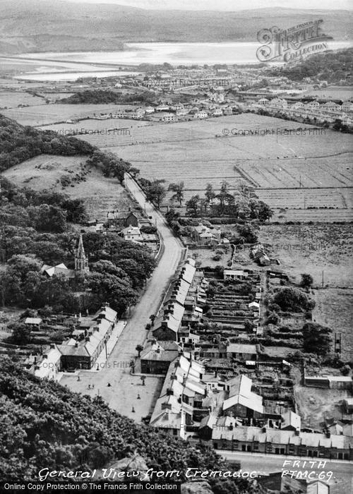 Photo of Tremadoc, General View c.1960