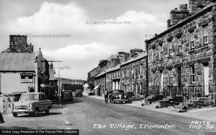 Photo of Tremadoc, The Village c.1960