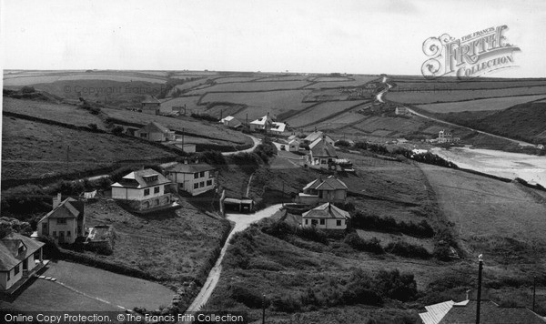 Photo of Trenance, The Village c.1955