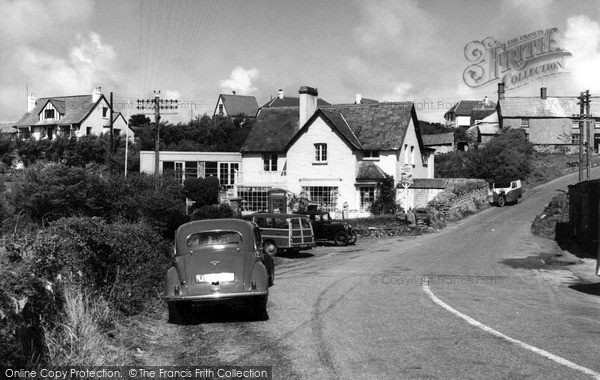 Photo of Trenance, The Village c.1955