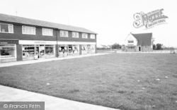 Shopping Parade And The Bridge Inn c.1965, Trench