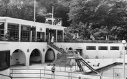 Trentham, Park Swimming Pool c1955