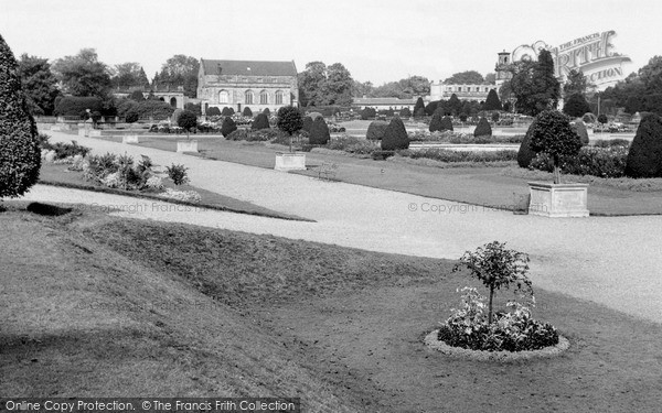 Photo of Trentham, The Gardens c.1955