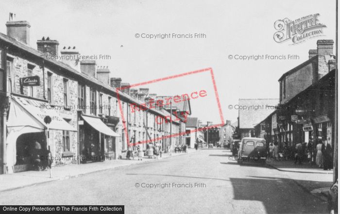 Photo of Treorchy, Bute Street c.1955