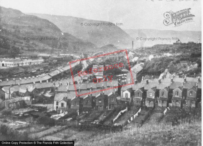 Photo of Treorchy, General View c.1955