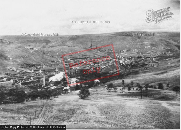 Photo of Treorchy, General View c.1960