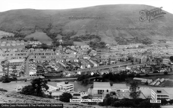 Photo of Treorchy, General View c.1965