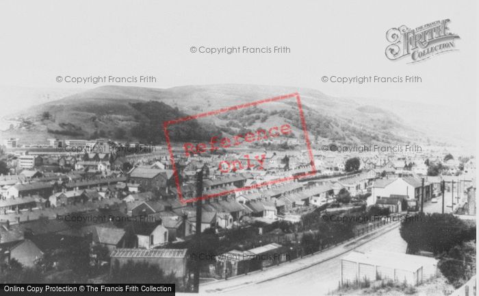 Photo of Treorchy, General View c.1965