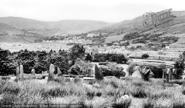 Photo of Treorchy, Gorsedd Circle c.1960
