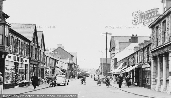 Photo of Treorchy, High Street c.1955