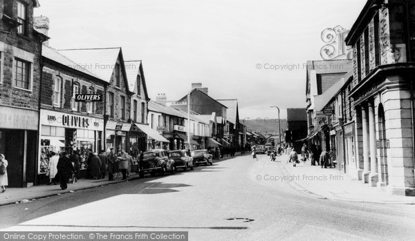 Photo of Treorchy, High Street c.1965