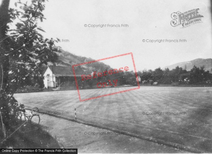 Photo of Treorchy, The Bowling Green c.1955