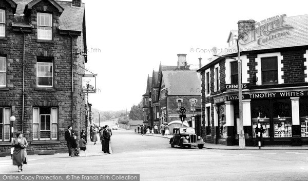 Photo of Treorchy, The Square c.1955