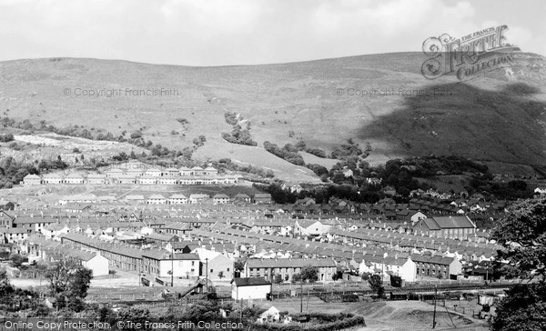 Photo of Treorchy, View From Tylacoch c.1960
