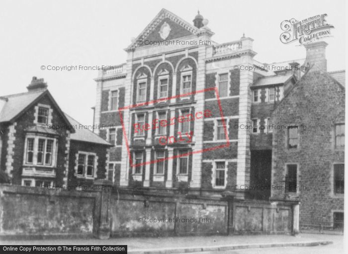 Photo of Treorchy, Workmen's Hall c.1955