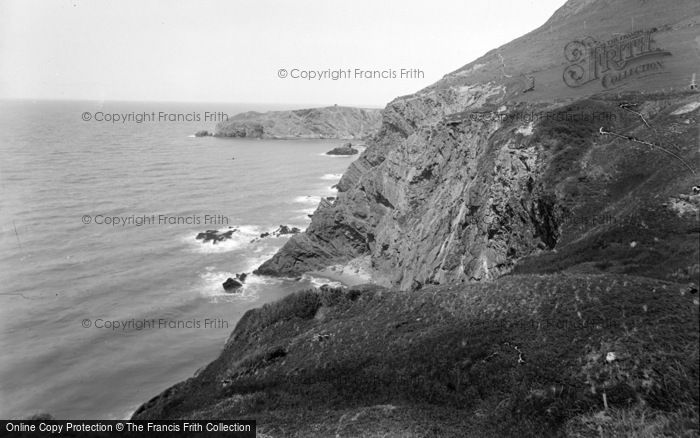 Photo of Tresaith, Coast Line c.1935